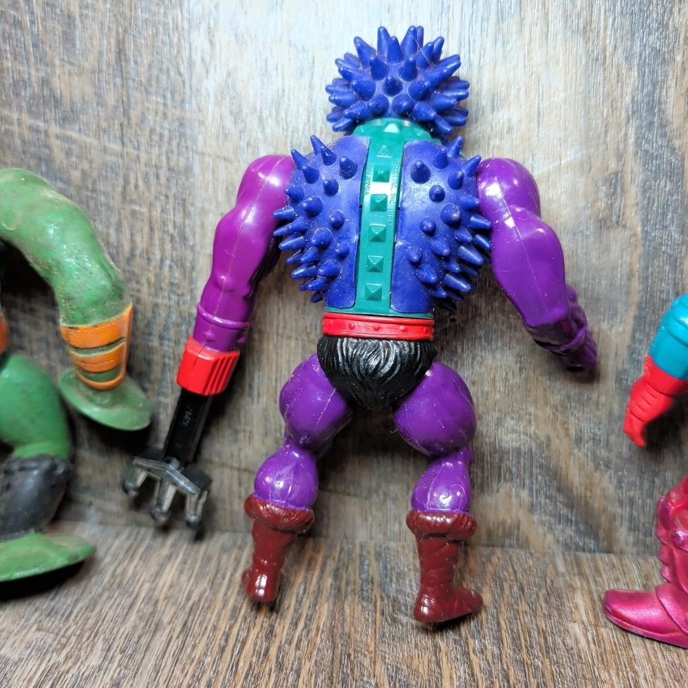 Vintage He-Man Masters of the Universe Action 6 Figure Lot 1980s Mattel - Picture 11 of 16